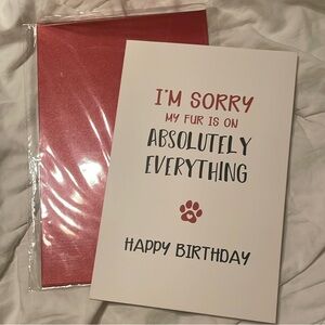 $1 when bundled* Birthday Card from Pet‎ POV